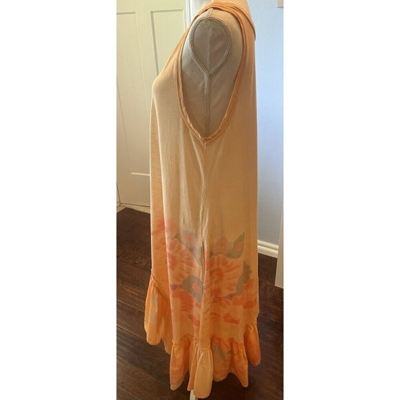 Daily Practice by Anthropologie Printed Asymmetrical Ruffle-Hem Dress Size Large - Picture 6 of 16
